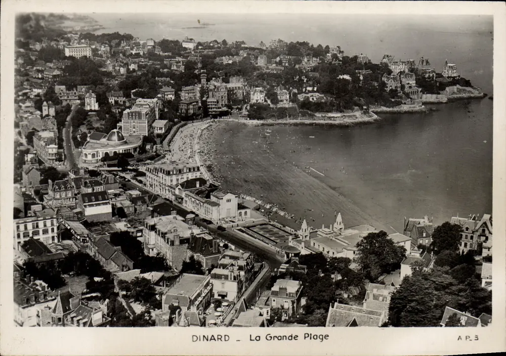 Dinard - A Grande Praia — A.P.3 — Editor Aéro-Photo - Frente