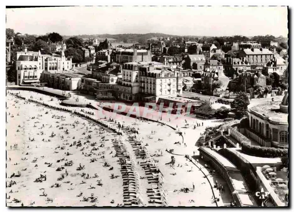 Dinard — Die Strandpromenade und das Casino — Sammlung J.F.M. - Vorderseite