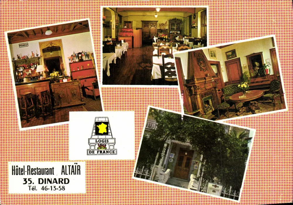 Hotel-Restaurante ALTAÏR — Dinard — Logis de France - Frente