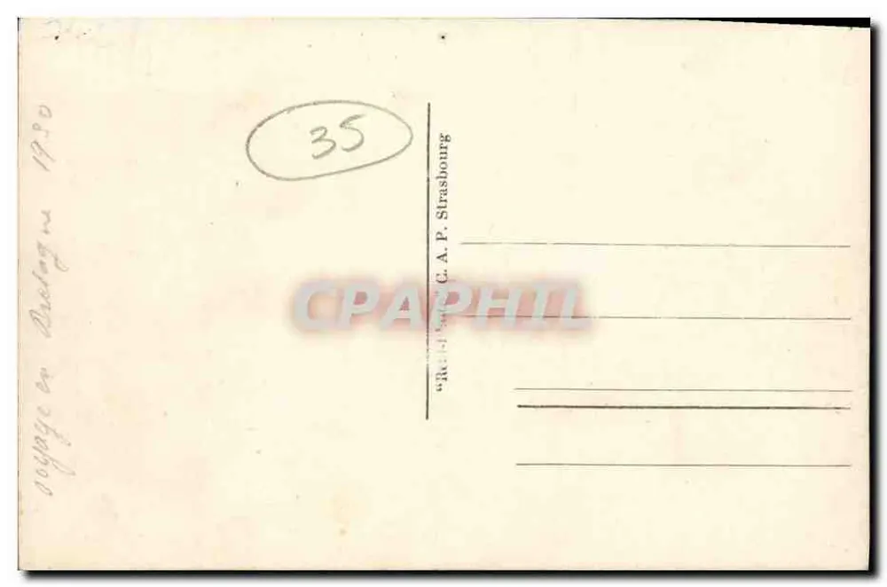 डिनार्ड — ला पॉइंट डी ला मालूइन — C.A.P. स्ट्रासबर्ग - पीछे