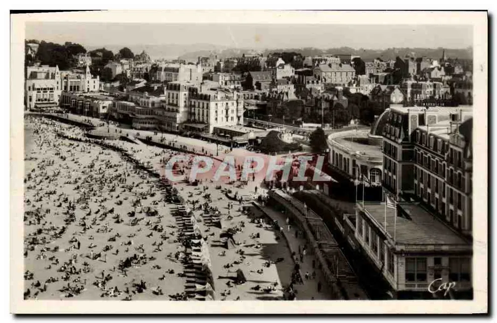Dinard — Visão geral tirada do Crystal-Hotel — editor C.A.P. n°42 - Frente