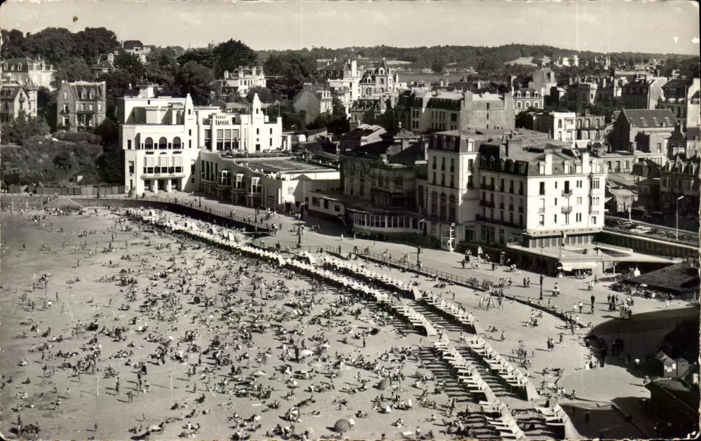 Dinard — A Praia — Edições Glatigny, n° 9003 - Frente