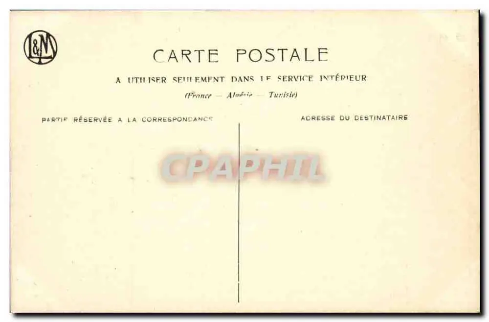 Dinard. Bric-à-Brac — vista da costa — E. LECUEUX - Verso