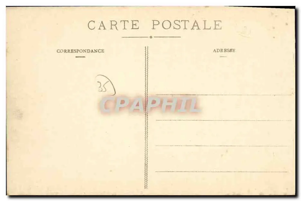 Dinard - La Cale - Im Hintergrund, Saint-Malo - G.F. - Collection Germain - T. Guérin, succ. Saint-Malo - Rückseite