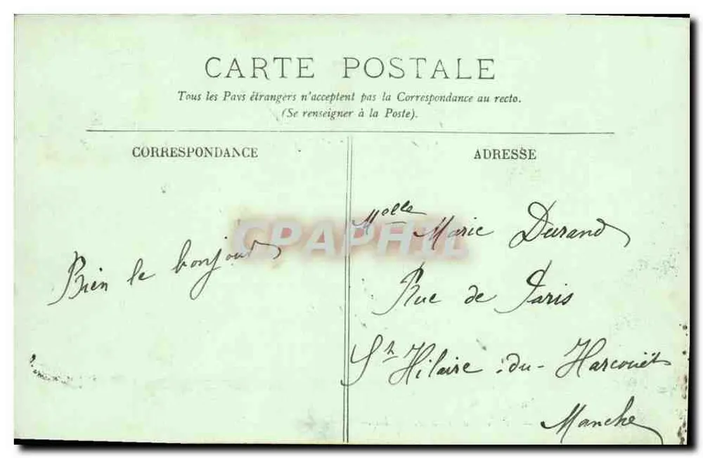 Dinard — El Nuevo Casino — LL. n°18 - Reverso