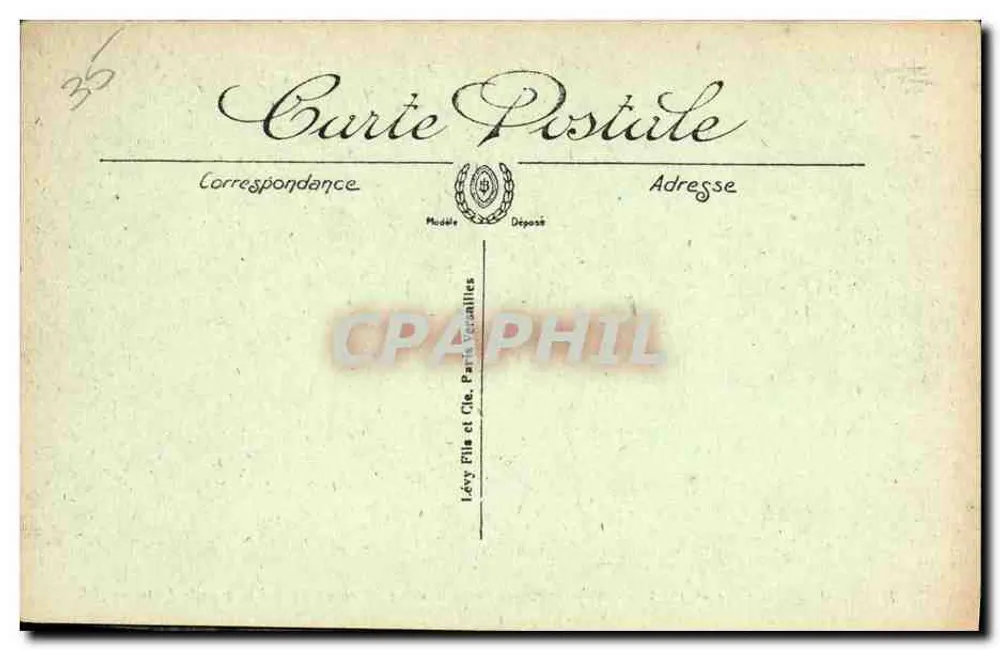 Dinard — La Cale und Porte d’Emeraude — Verlag L.L. Nr. 45 - Rückseite