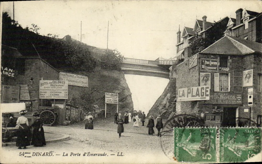 Dinard — La Porte d'Émeraude — LL. — Ed. LL. - Anverso