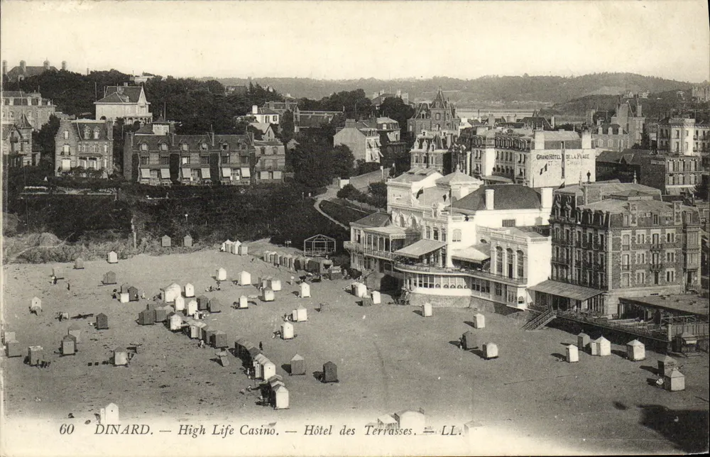 Dinard — High Life Casino — Hotel des Terrasses — LL. — N° 60 - Vorderseite