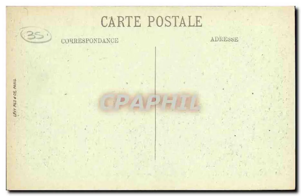 Dinard — La Vicomté — La Pointe des Douaniers und Saint-Servan — LL. - Rückseite