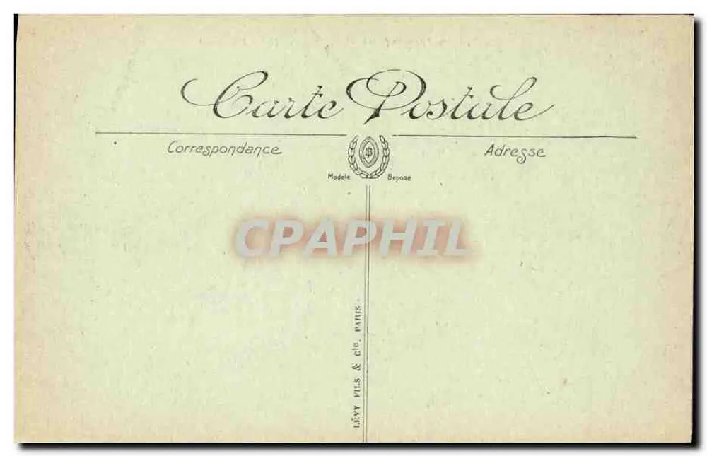 Dinard — Plaża przy Prieuré — LL. — n°127 - Rewers