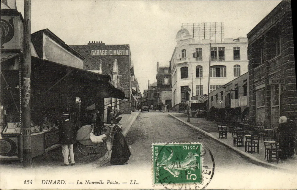DINARD — A Nova Posta — LL. — GARAGE C. MARTIN — SOUPERS - Frente