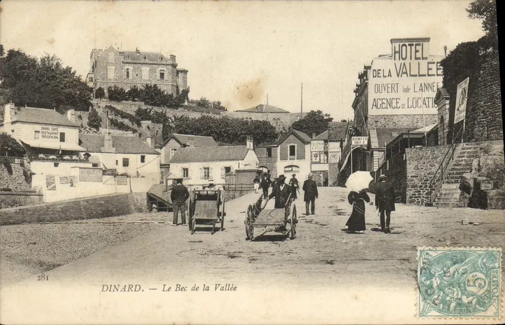 Dinard — O Bec da Valeira — Editor não identificado, n° 281 - Frente