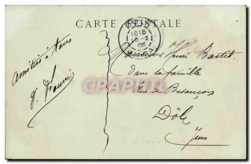Dinard — O Bec da Valeira — Editor não identificado, n° 281 - Verso