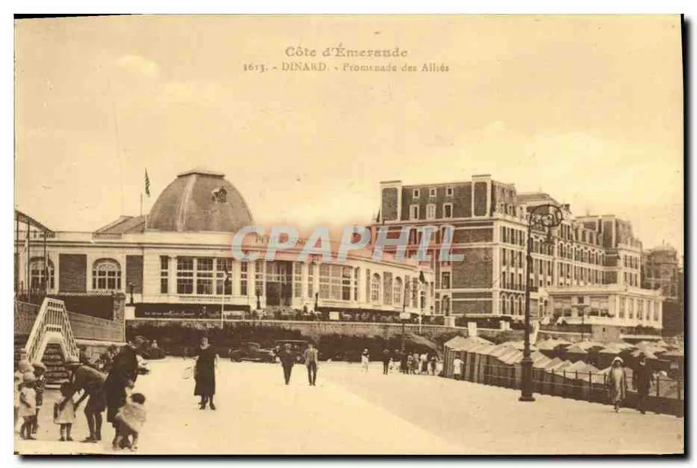 Costa da Esmeralda - Dinard - Promenade dos Aliados - Frente