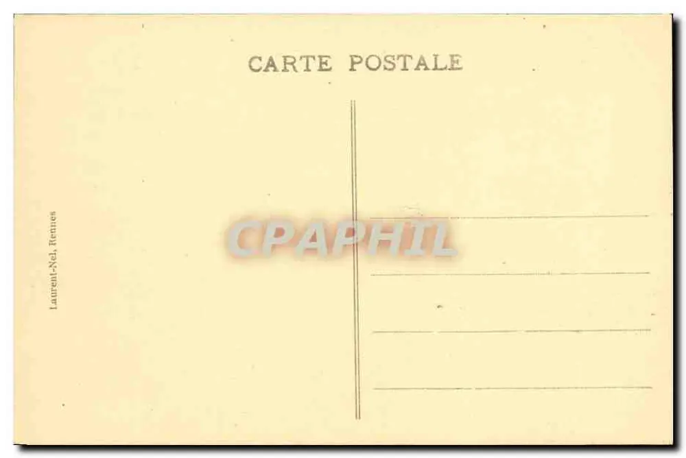 Costa de Émeraude — Dinard — La Cale e La Vicomté — Editor Laurent-Nel Rennes - Verso
