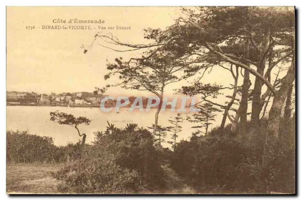 Costa de Esmeralda — Vista de Dinard — Laurent-Nel, Rennes - Anverso