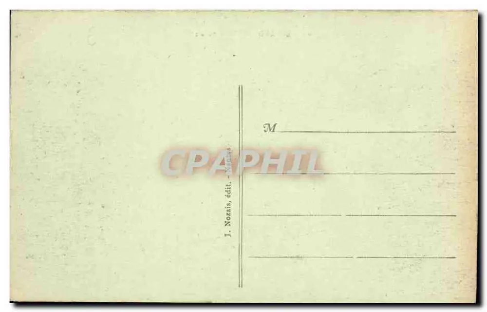 Dinard — Vista Geral — J. Nozais, editor - Verso