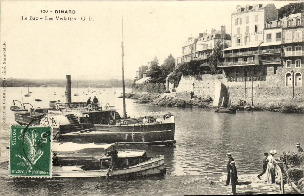 Dinard — O Balcão - As Lanchas — G.F. (Coleção GEMMALIS) - Frente