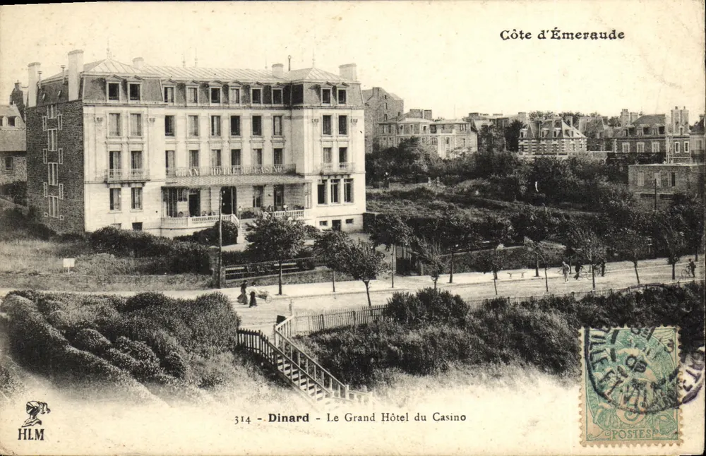 Dinard - Le Grand Hôtel du Casino — Côte d'Émeraude — HLM, n°314 - Vorderseite