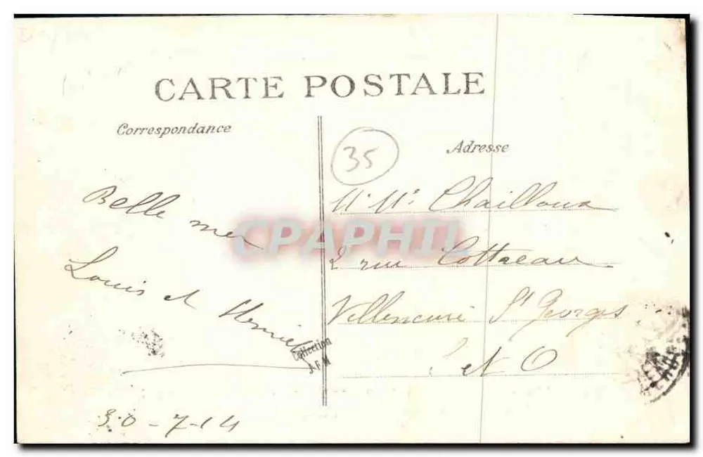 Dinard — Hotel Royal und Grand Casino — Côte d'Émeraude - Rückseite