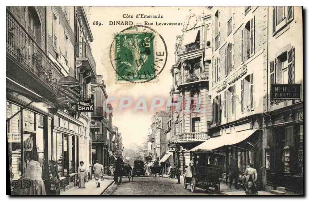 Dinard — Rue Levavasseur — Côte d’Emeraude, n°689 - Frente