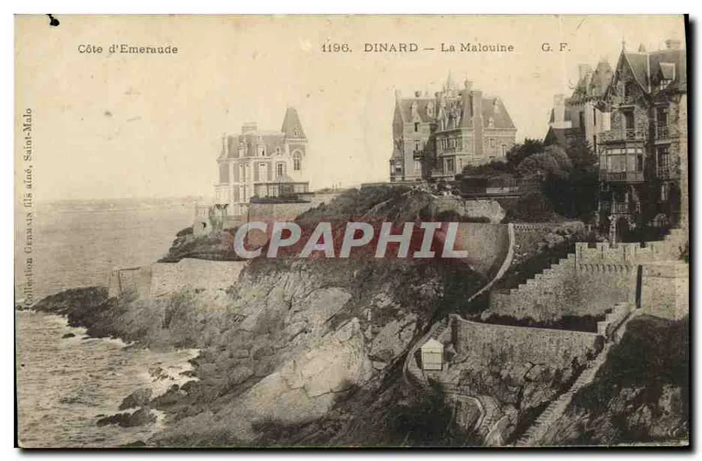 Dinard — La Malouine — G. F. — Costa de Émeraude - Frente