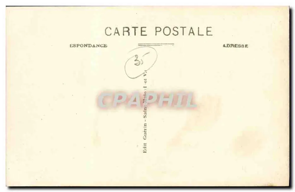 Costa de Émeraude — Dinard, Bric à Brac — G.F. n°4173 - Verso