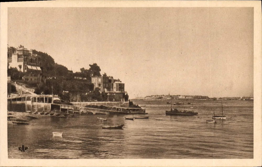 Dinard — As Vedetas Verdes — C° des Arts Photomécaniques, Paris - Frente
