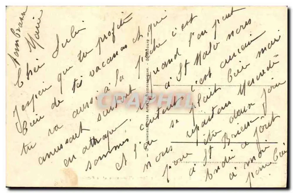 Dinard - La Porte d'Émeraude und die Piscine — CRB, n°81 - Rückseite