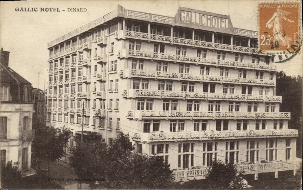 Hotel Gallic - Dinard — foto do hotel, editor Luvorgne, fotógrafo Dizard - Frente