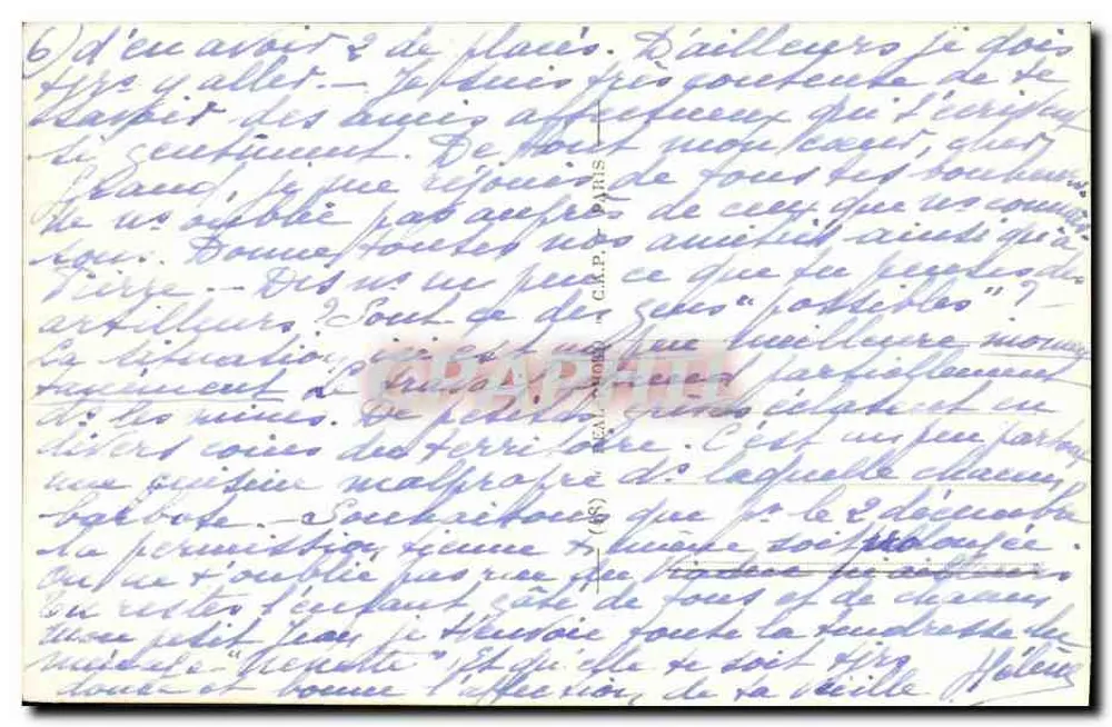 Dinard — La Vicomté — Vista em direção a Dinard — C.A.P. - Verso