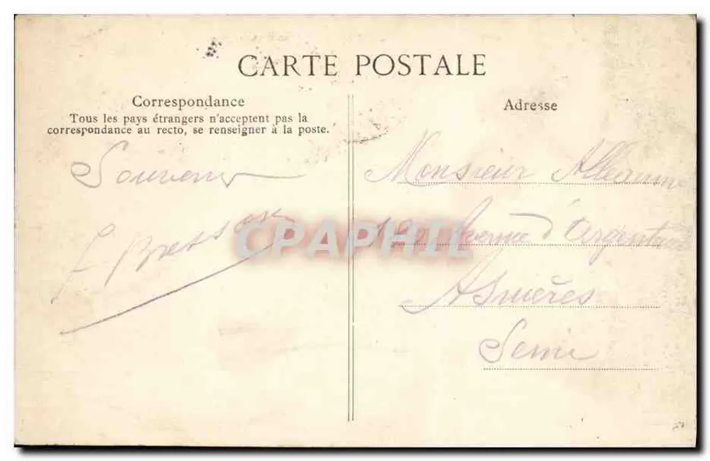 Dinard — Ponta da Écluse — Costa da Esmeralda, n°756 - Verso