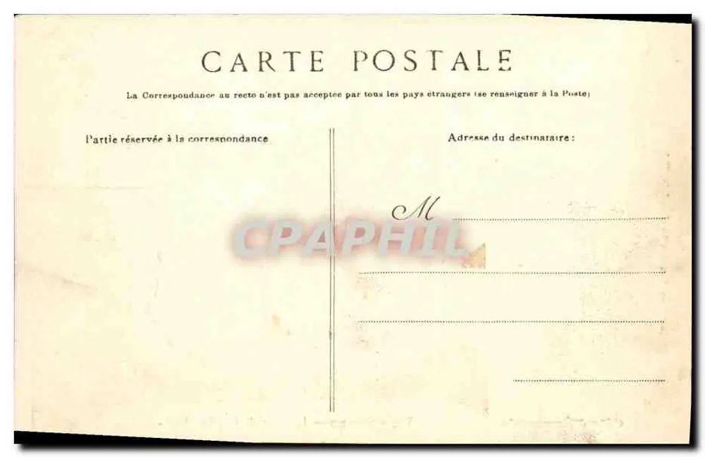 Dinard — Interior da Igreja — G.F. n°3507 - Verso
