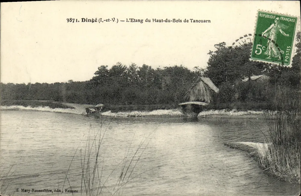 Dingé (Loire-Atlantique) — Der Hochsee von Tanouarn — E. Mary-Roussellère, Rennes - Vorderseite
