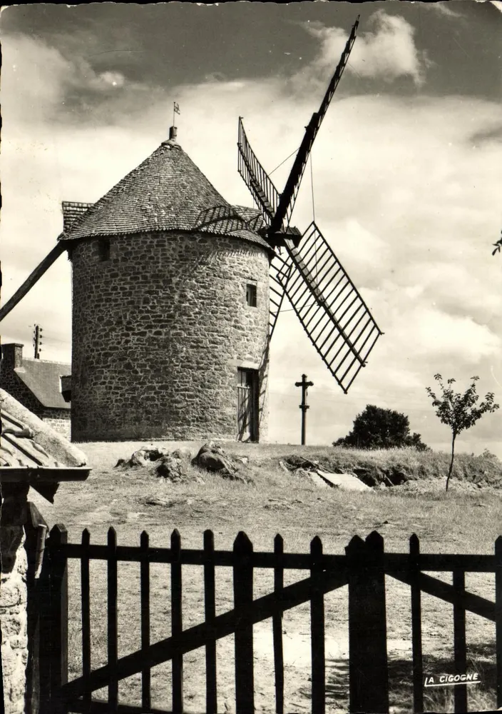 O Velho Moinho — Dol-de-Bretagne (Ille-et-Vilaine) — Éditions La Cigogne - Frente