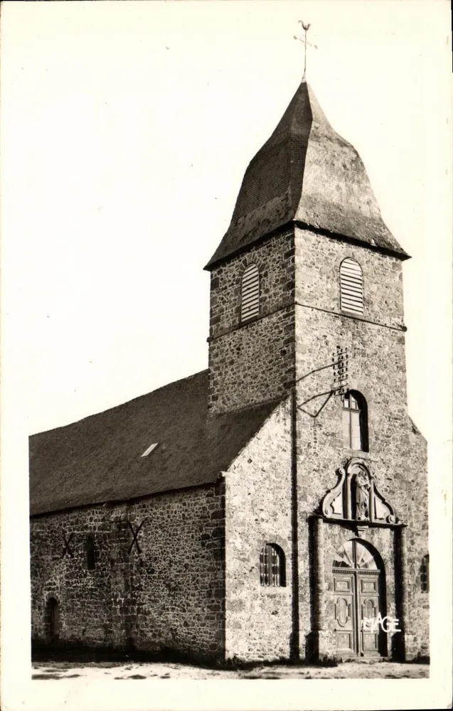 Igreja de Cherrueix — Arredores de Dol-de-Bretagne — Edição P. Diot, Dol-de-Bretagne - Frente