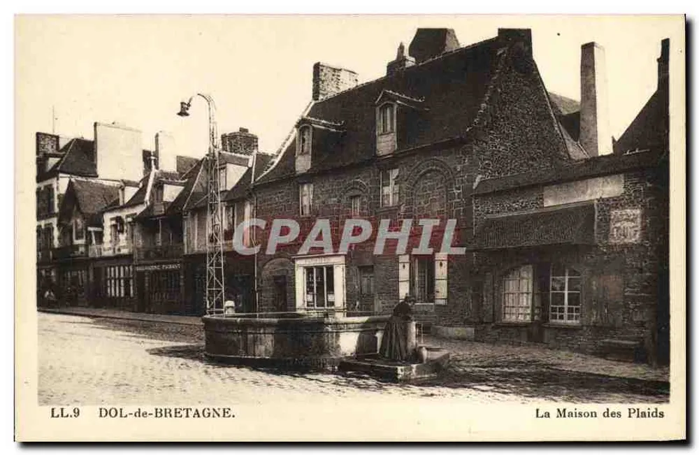 Dol-de-Bretagne — La Maison des Plaids — LL.9 - Voorkant