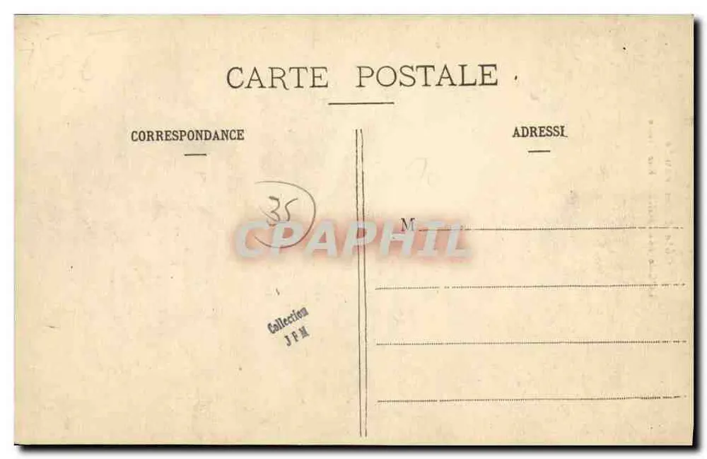 Dol-de-Bretagne - Côte d'Emeraude, Rue Ceinte — unbekannter Verlag, Seriennummer nicht sichtbar - Rückseite