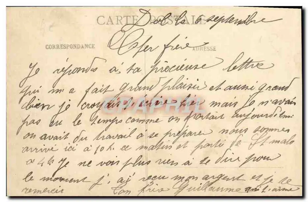 Catedral de Dol-de-Bretagne — Lado Sul — H.G. editor - Verso