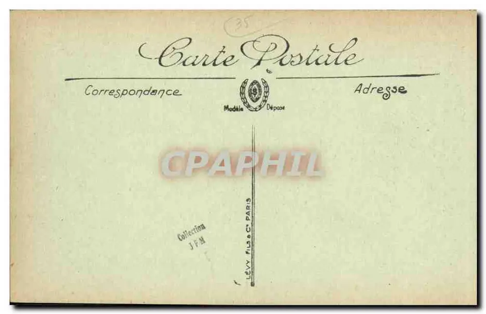 Dol — La Grande Rue und der Bassin — LL - Rückseite