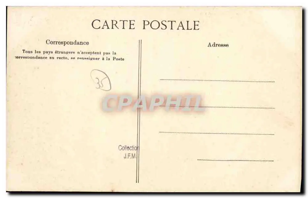 Dol-de-Bretagne — A Praça do Mercado — G. F. - Verso