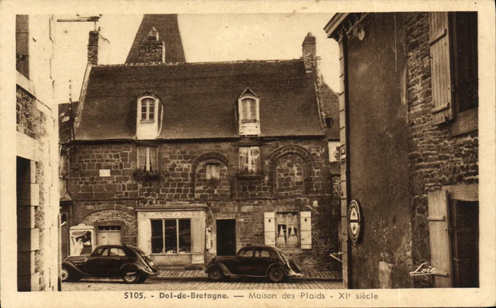 Dol-de-Bretagne — Dom Plaids — XI wiek - Awers