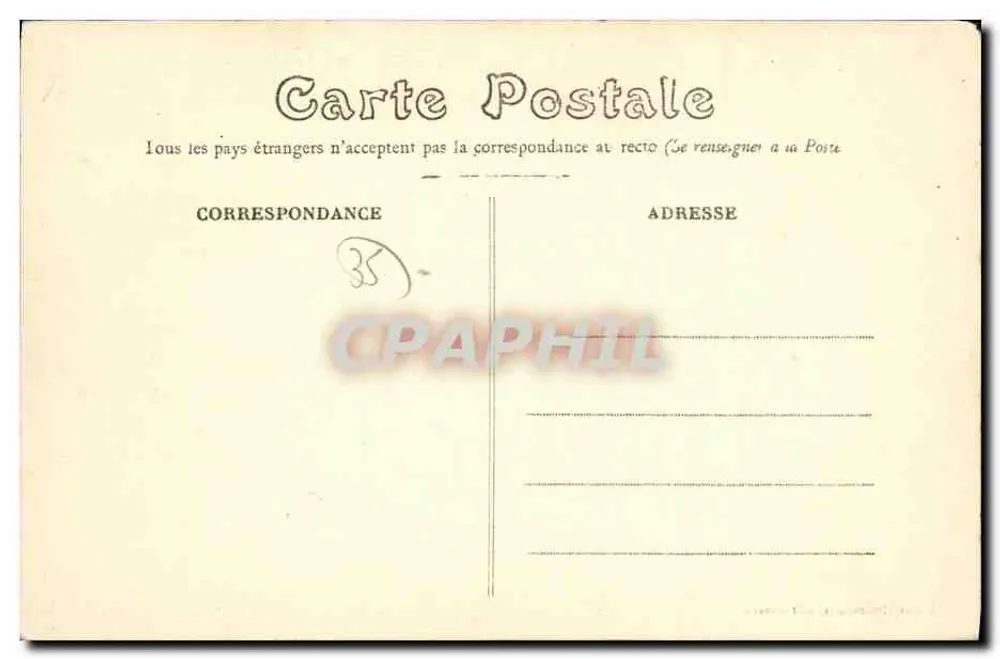 Domleup (I-et-V.) — A Escola Livre das Meninas — N. Hervy-Ronsardière, Edits, Rennes - Verso