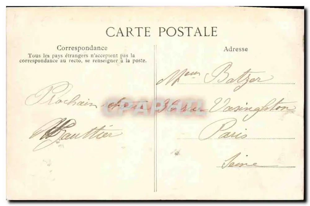 Fougères — Das Unterprefektur — Côte d'Emeraude - Rückseite