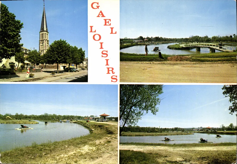 Gael - A praça da igreja — A praça da tranquilidade — Edições Bretânia - Frente