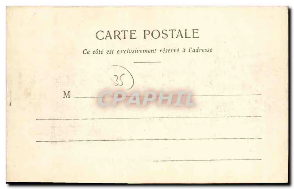 Gael - Antiga Cidade do Rei Judicaël — L. Bahon-Rault, editora, Rennes - Coleção Salmon-Berson - Verso