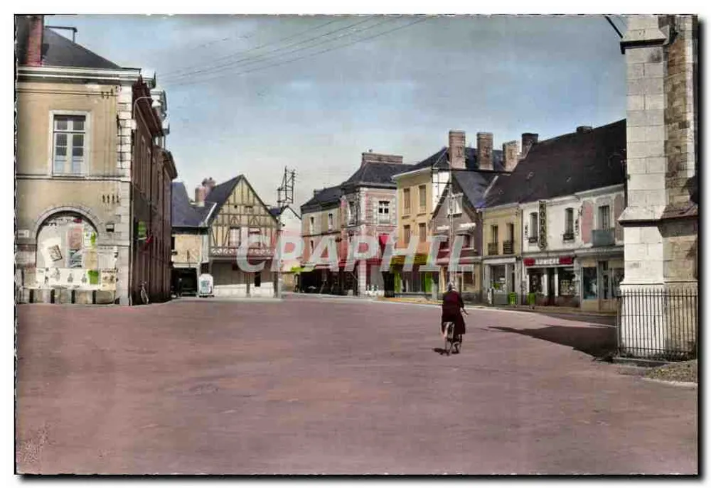 Platz der Kirche — La Guerche-de-Bretagne — Éditions Gaby - Vorderseite