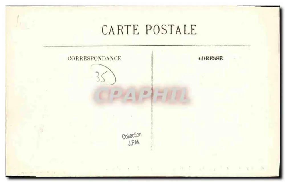 Hédé (I.-et-V.) — Ruinen des Alten Schlosses — J. Sorel, Verlag, Rennes - Rückseite