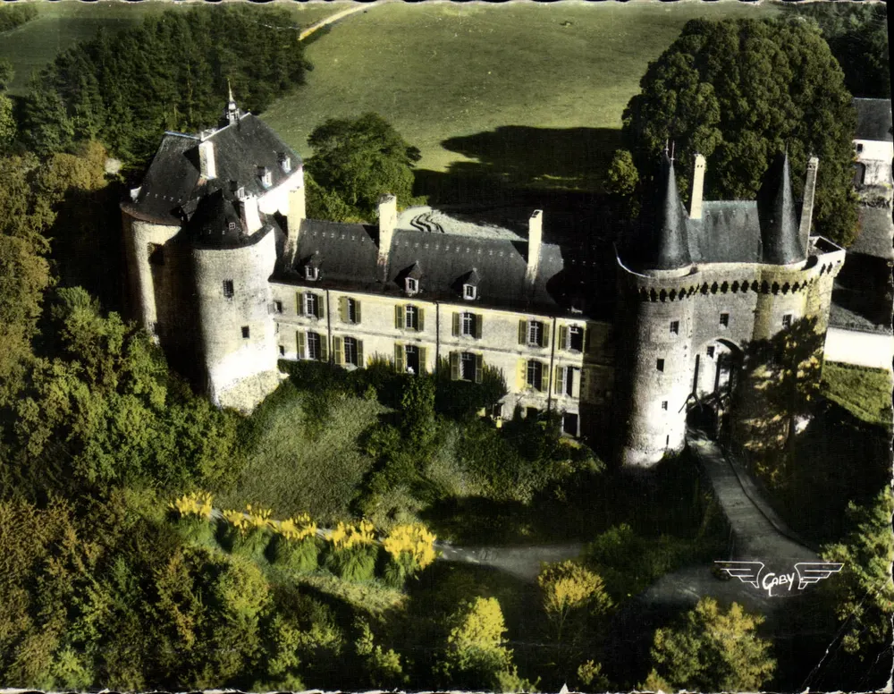 Castelo de Montmurran — perto de Tinteniac (Ille-et-Vilaine) — Éditions Artaud & Fils, Nantes - Frente