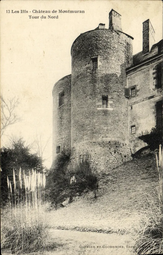 Les Iffs - Castelo de Montmuran - Torre do Norte — Garnier e Coconnier, editores - Frente